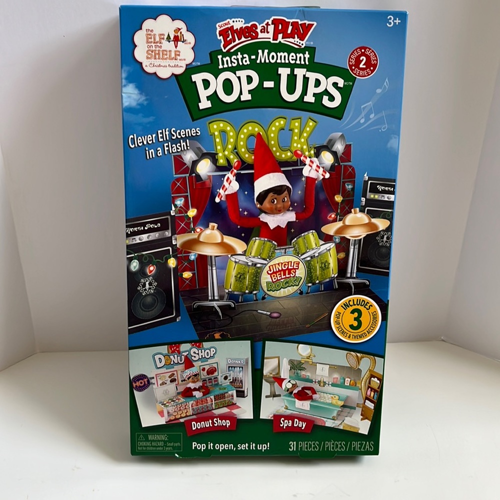 ELF ON THE SHELF ELVES AT PLAY INSTA-MOMENT